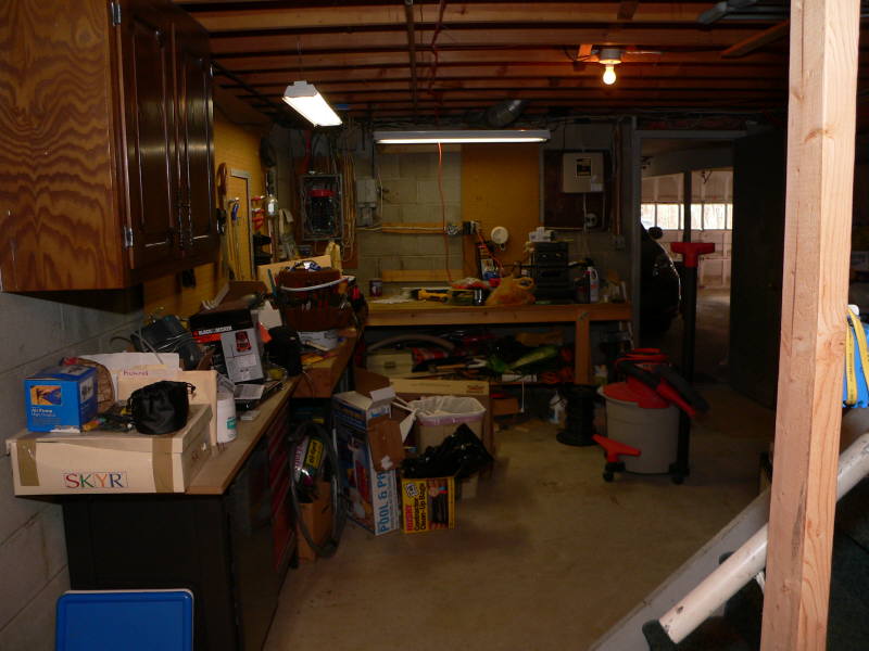 The Basement Before Remodeling
